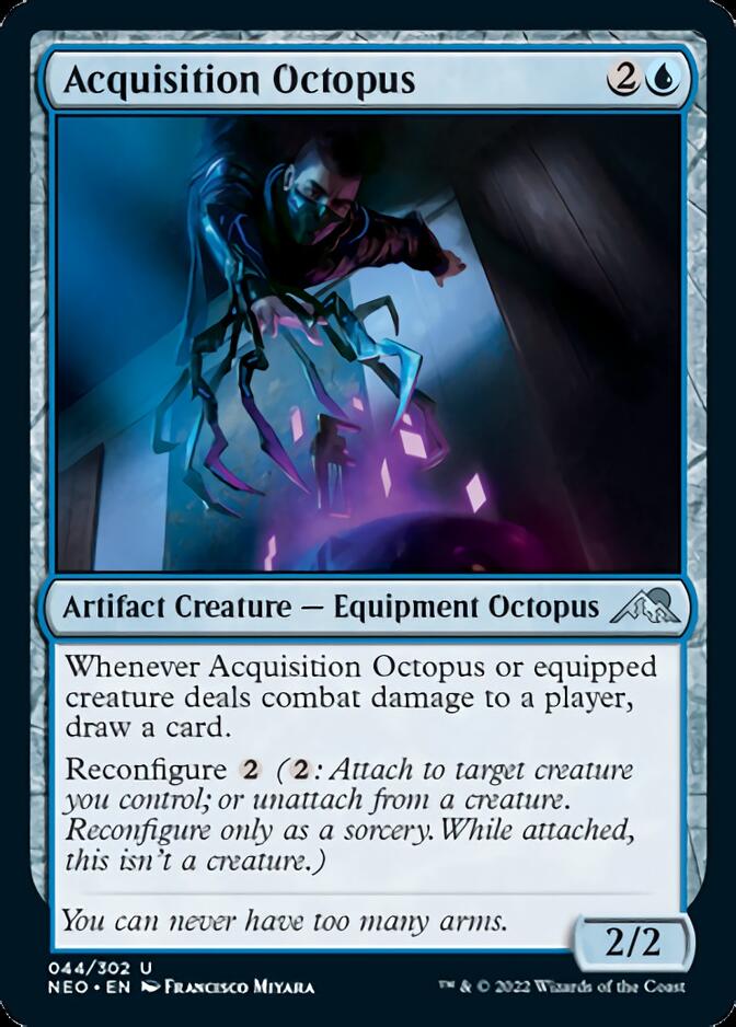 Acquisition Octopus [Kamigawa: Neon Dynasty] | Good Games Adelaide SA