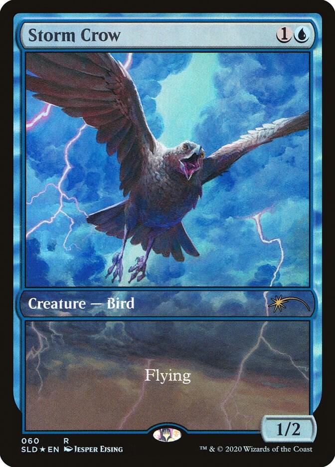 Storm Crow 60 (Secret Lair Drop Series)  - Foil | Good Games Adelaide SA