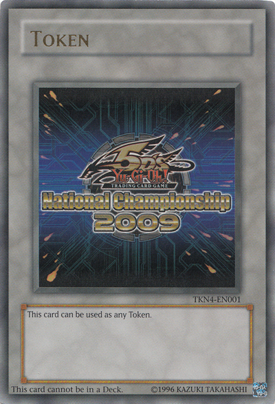 Yu-Gi-Oh 5D's 2009 National Championship Token [TKN4-EN001] Ultra Rare | Good Games Adelaide SA
