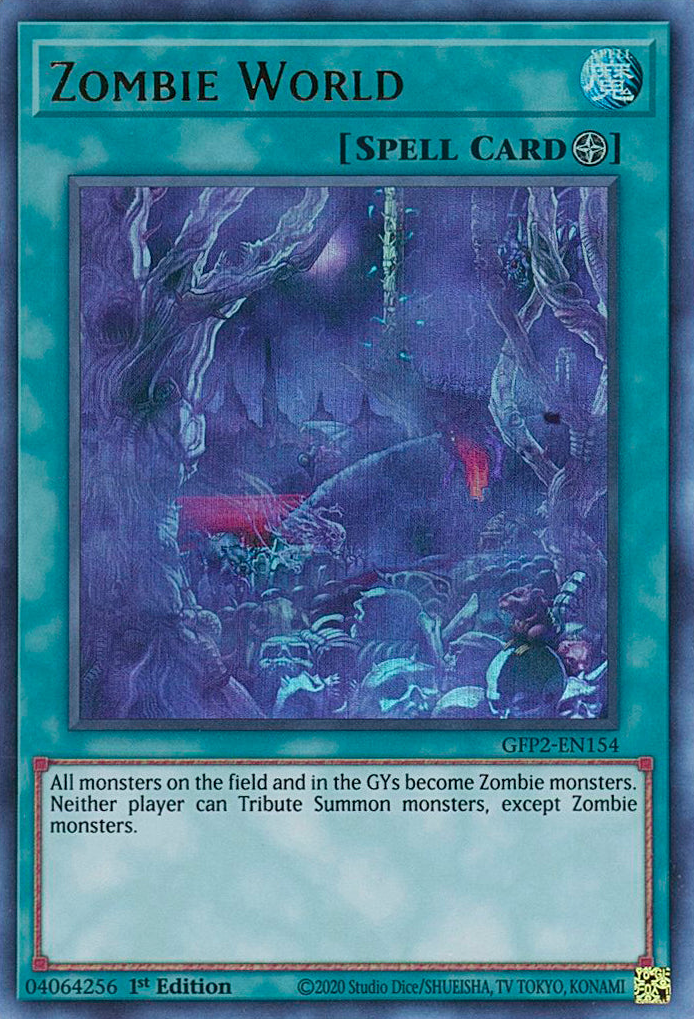 Zombie World [GFP2-EN154] Ultra Rare | Good Games Adelaide SA