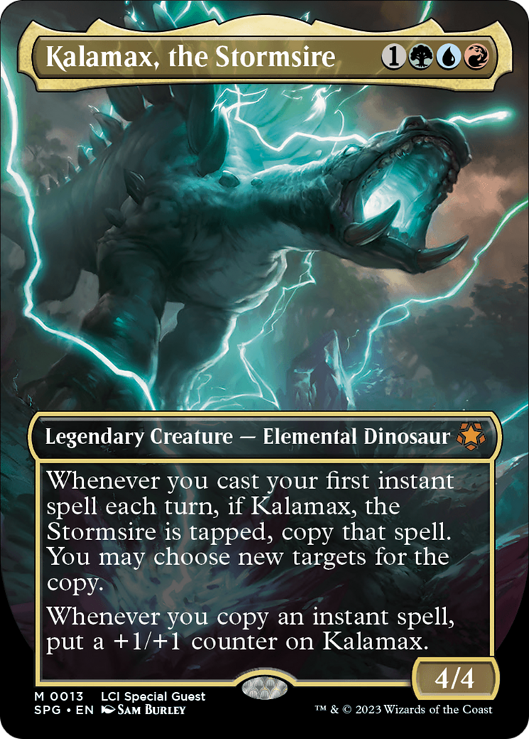 Kalamax, the Stormsire (Borderless) [The Lost Caverns of Ixalan Special Guests] | Good Games Adelaide SA
