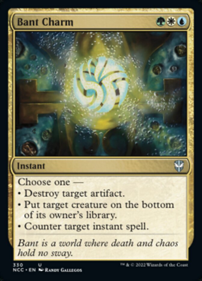 Bant Charm [Streets of New Capenna Commander] | Good Games Adelaide SA