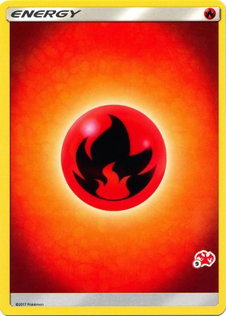 Fire Energy (Charizard Stamp #9) [Battle Academy 2020] | Good Games Adelaide SA