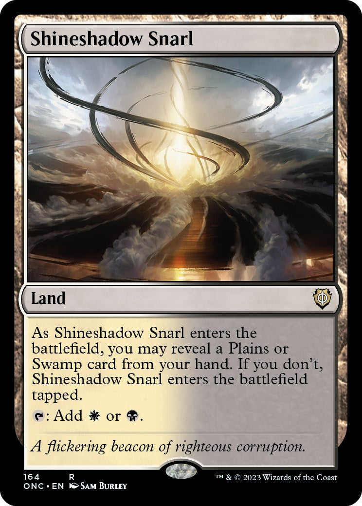 Shineshadow Snarl [Phyrexia: All Will Be One Commander] | Good Games Adelaide SA