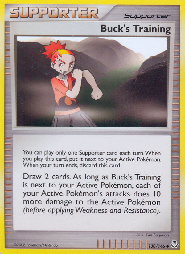 Buck's Training (130/146) [Diamond & Pearl: Legends Awakened] | Good Games Adelaide SA