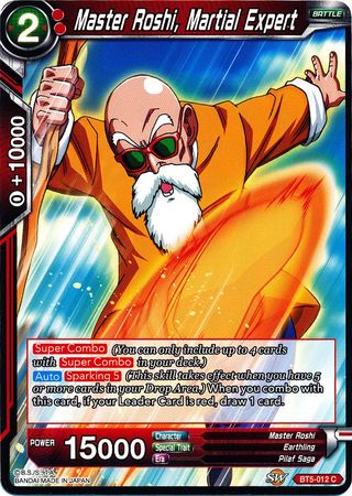 Master Roshi, Martial Expert (BT5-012) [Miraculous Revival] | Good Games Adelaide SA