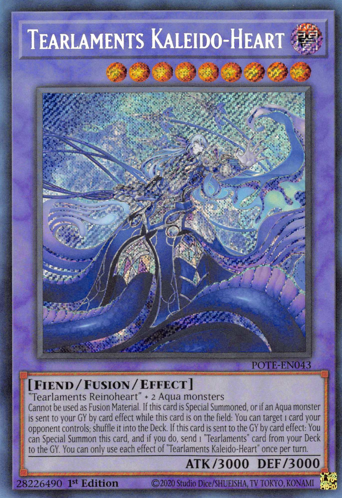 Tearlaments Kaleido-Heart [POTE-EN043] Secret Rare | Good Games Adelaide SA