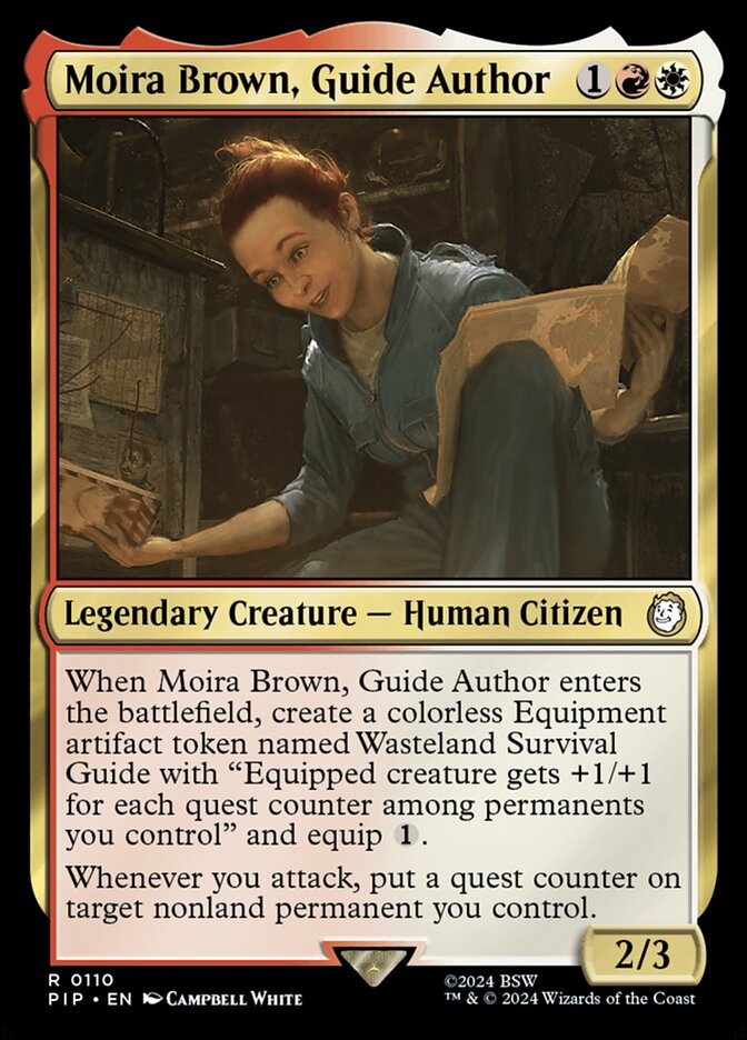 Moira Brown, Guide Author 110 (Universes Beyond: Fallout)  | Good Games Adelaide SA