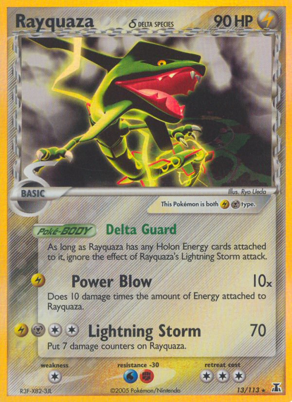 Rayquaza (13/113) (Delta Species) [EX: Delta Species] | Good Games Adelaide SA