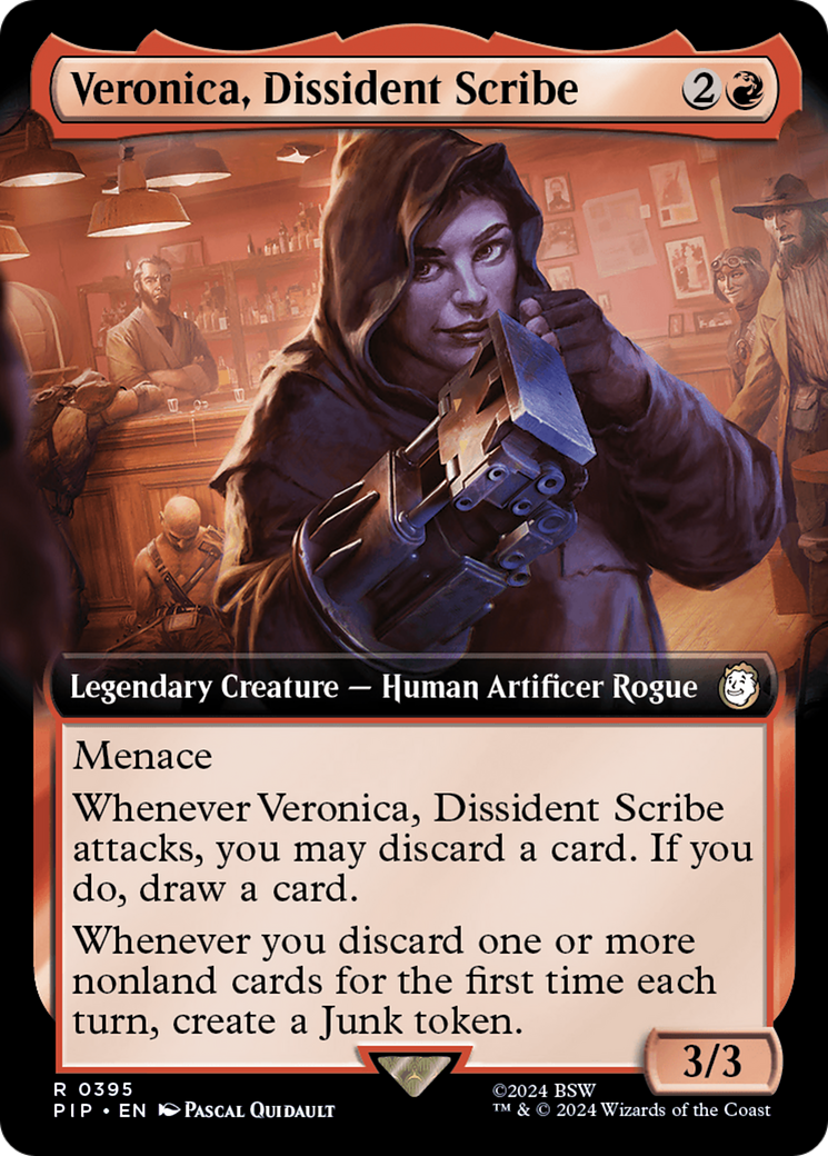 Veronica, Dissident Scribe (Extended Art) [Fallout] | Good Games Adelaide SA