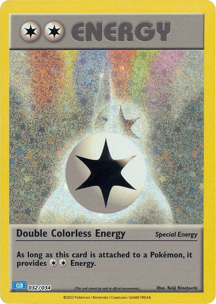 Double Colorless Energy CLB 032/034 (Trading Card Game Classic)  - Holofoil | Good Games Adelaide SA