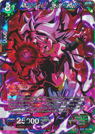 Android 21, Violent Predator [BT8-122] | Good Games Adelaide SA