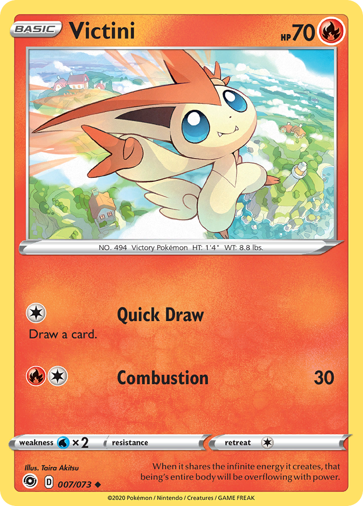 Victini (007/073) [Sword & Shield: Champion's Path] | Good Games Adelaide SA