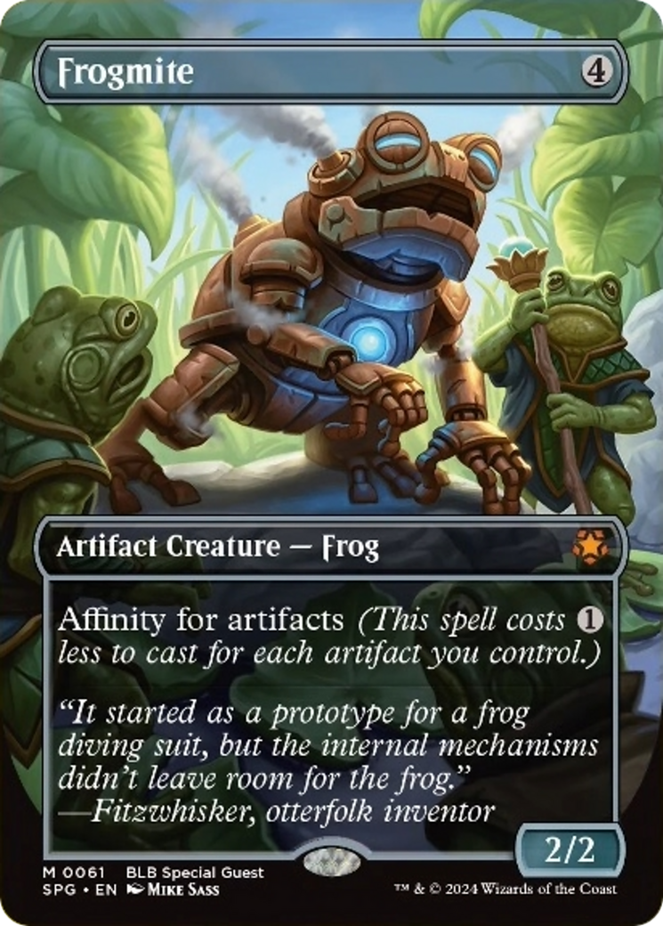 Frogmite (Borderless) [Bloomburrow Special Guests] | Good Games Adelaide SA