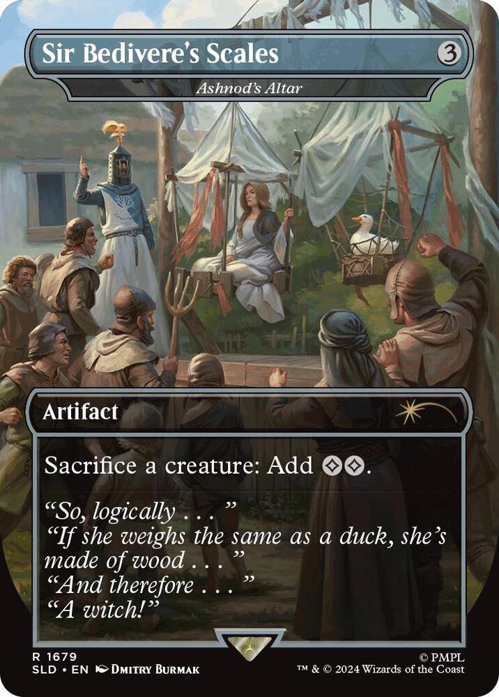 Sir Bediveres Scales Ashnods Altar 1679 (Secret Lair Drop Series)  - Foil | Good Games Adelaide SA