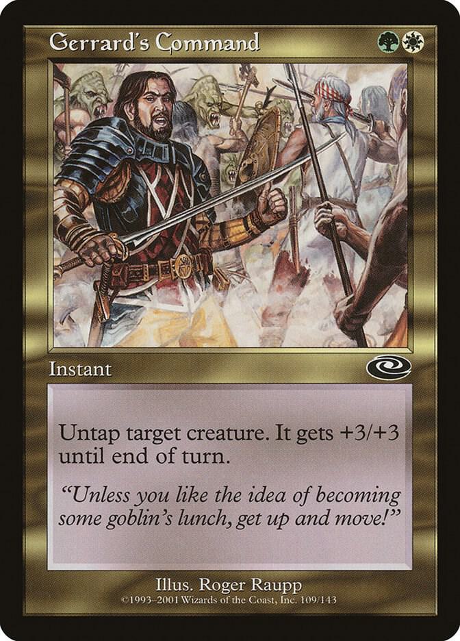 Gerrard's Command 109 (Planeshift)  - Foil | Good Games Adelaide SA