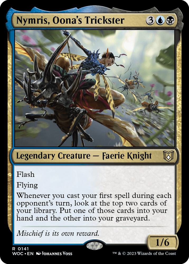 Nymris Oonas Trickster 141 (Commander: Wilds of Eldraine)  | Good Games Adelaide SA