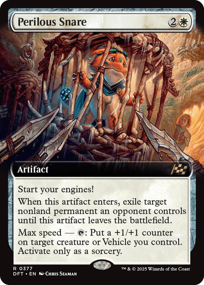 Perilous Snare 377 (Aetherdrift)  - Foil | Good Games Adelaide SA