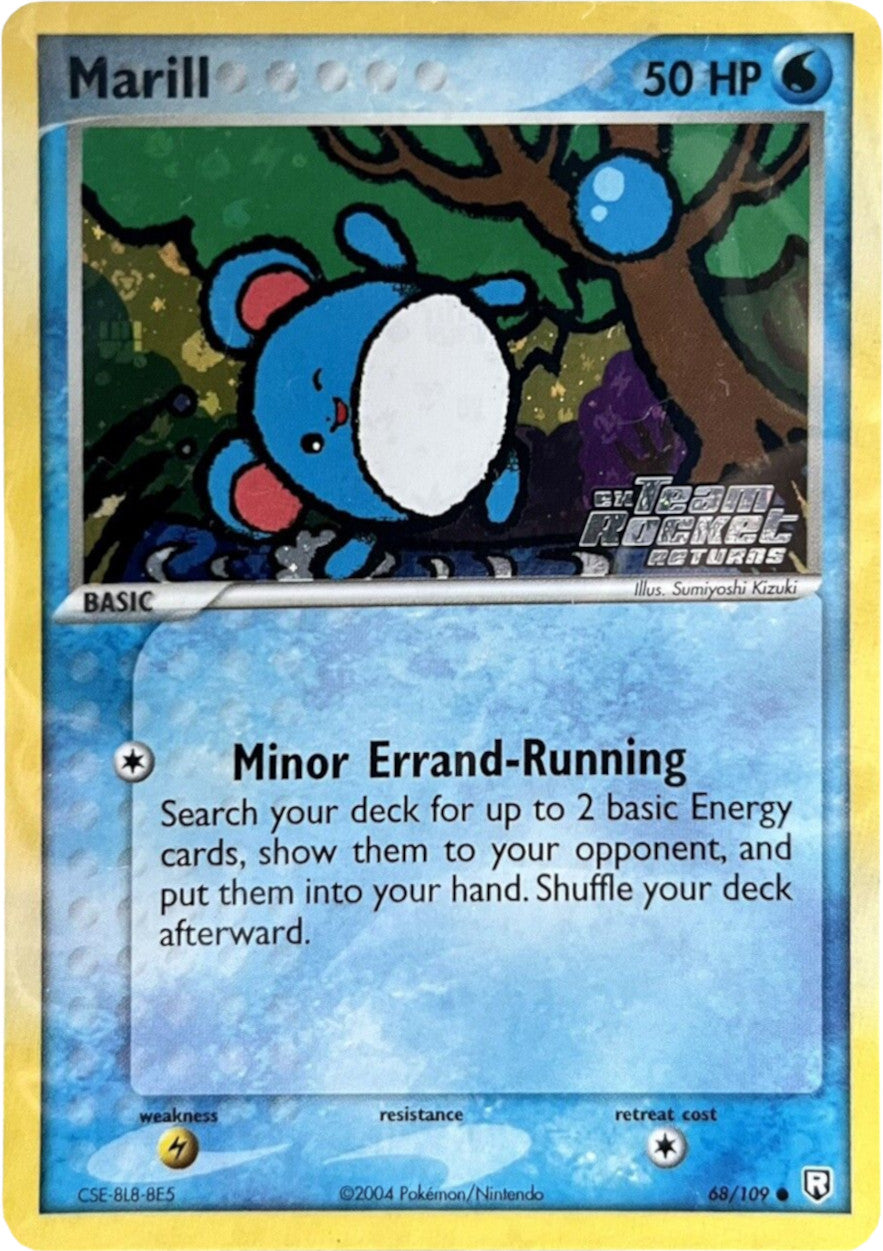 Marill (68/109) (Stamped) [EX: Team Rocket Returns] | Good Games Adelaide SA