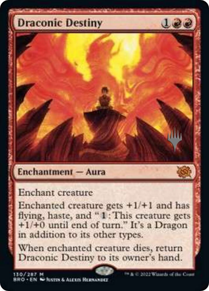 Draconic Destiny 130 (Promo Pack: The Brothers' War)  | Good Games Adelaide SA