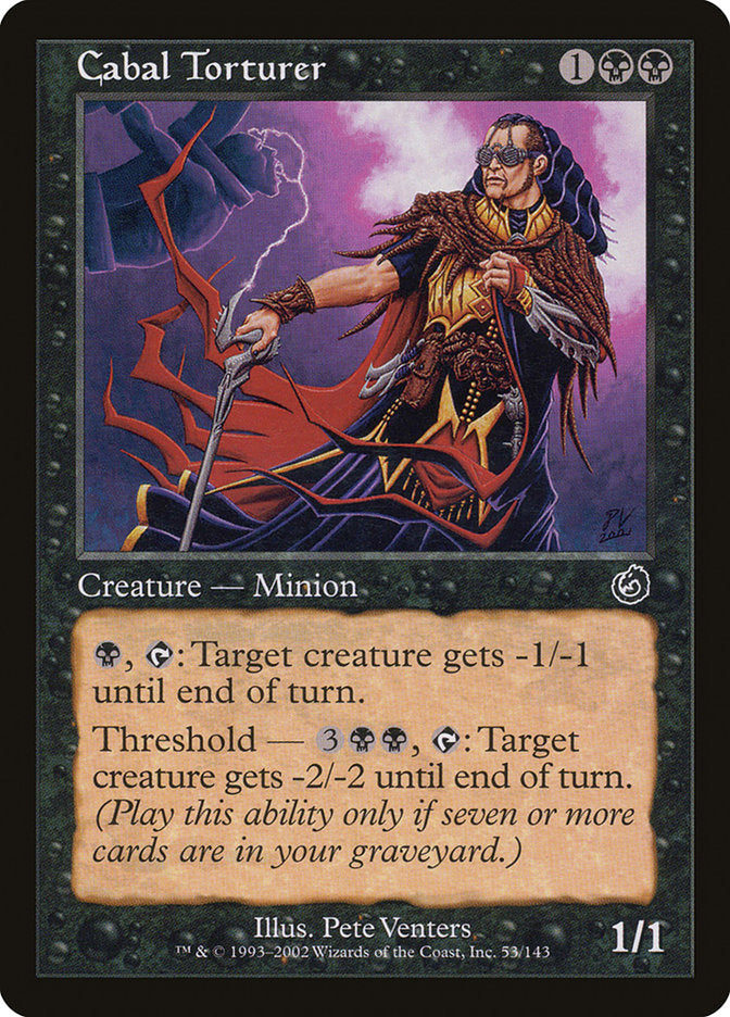 Cabal Torturer 53/143 (Torment)  | Good Games Adelaide SA