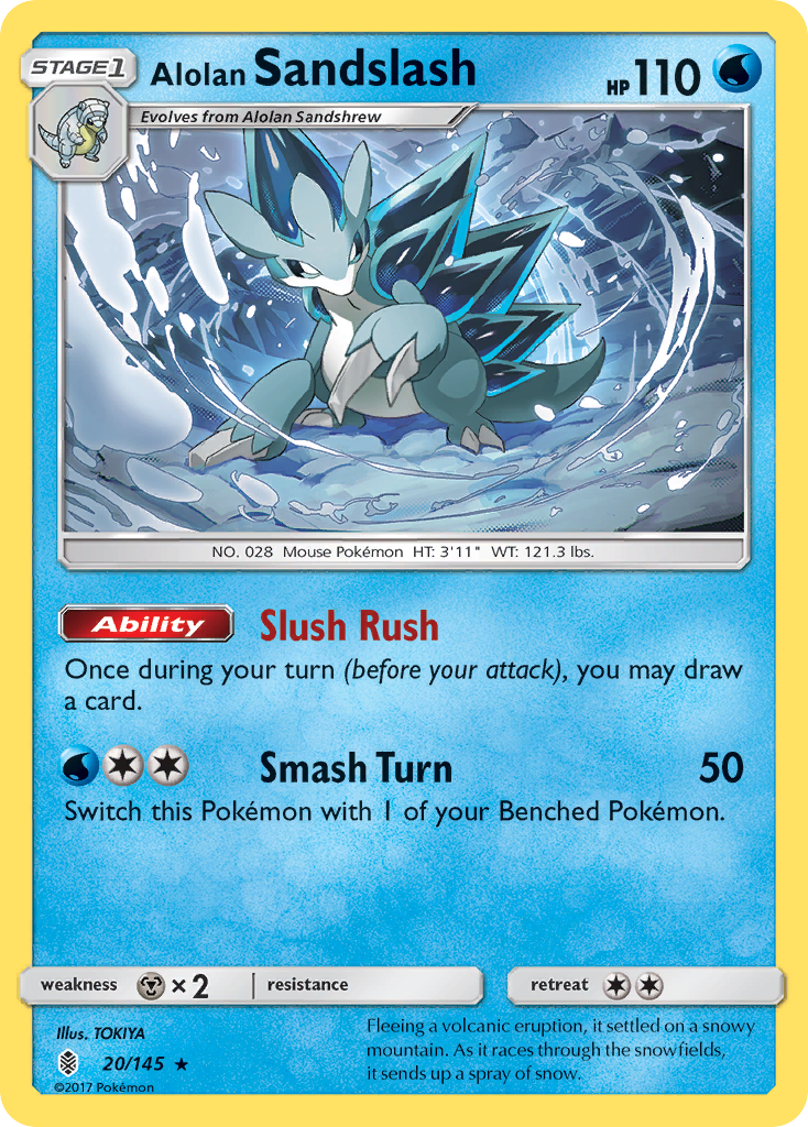 Alolan Sandslash (20/145) [Sun & Moon: Guardians Rising] | Good Games Adelaide SA