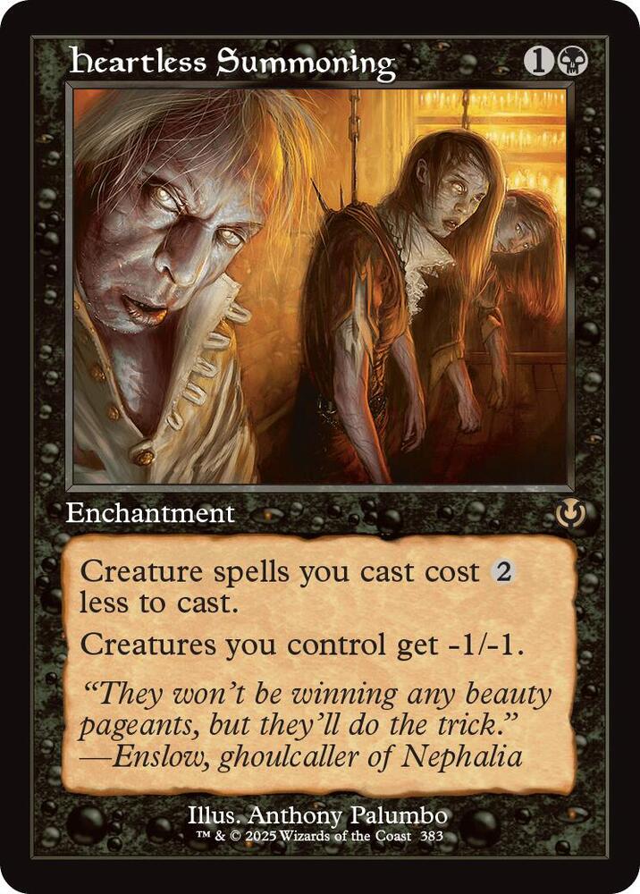 Heartless Summoning 383 (Innistrad Remastered)  - Foil | Good Games Adelaide SA