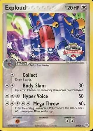 Exploud 3 106 National Championships 003/109 (League & Championship Cards)  | Good Games Adelaide SA