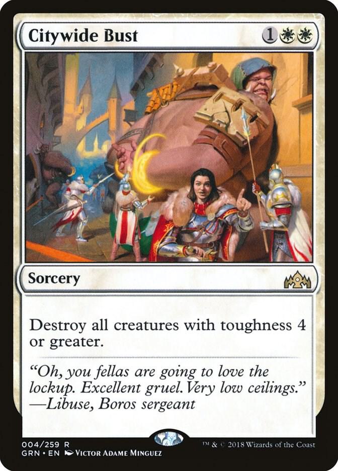 Citywide Bust 4 (Guilds of Ravnica)  - Foil | Good Games Adelaide SA