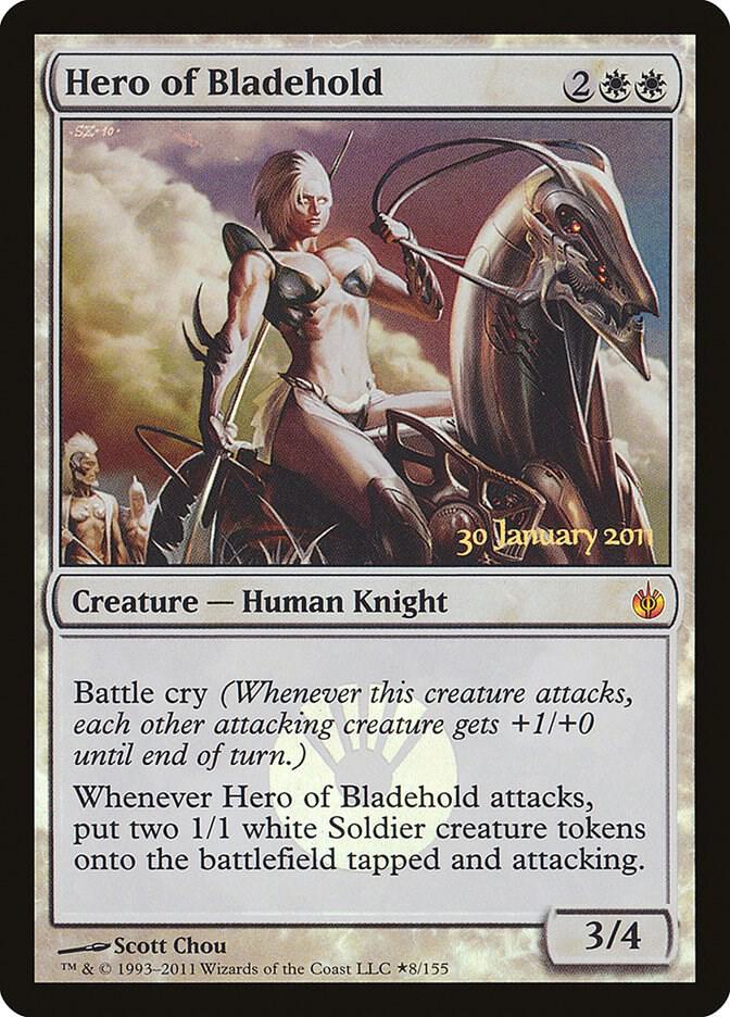 Hero of Bladehold 8 (Prerelease Cards)  - Foil | Good Games Adelaide SA