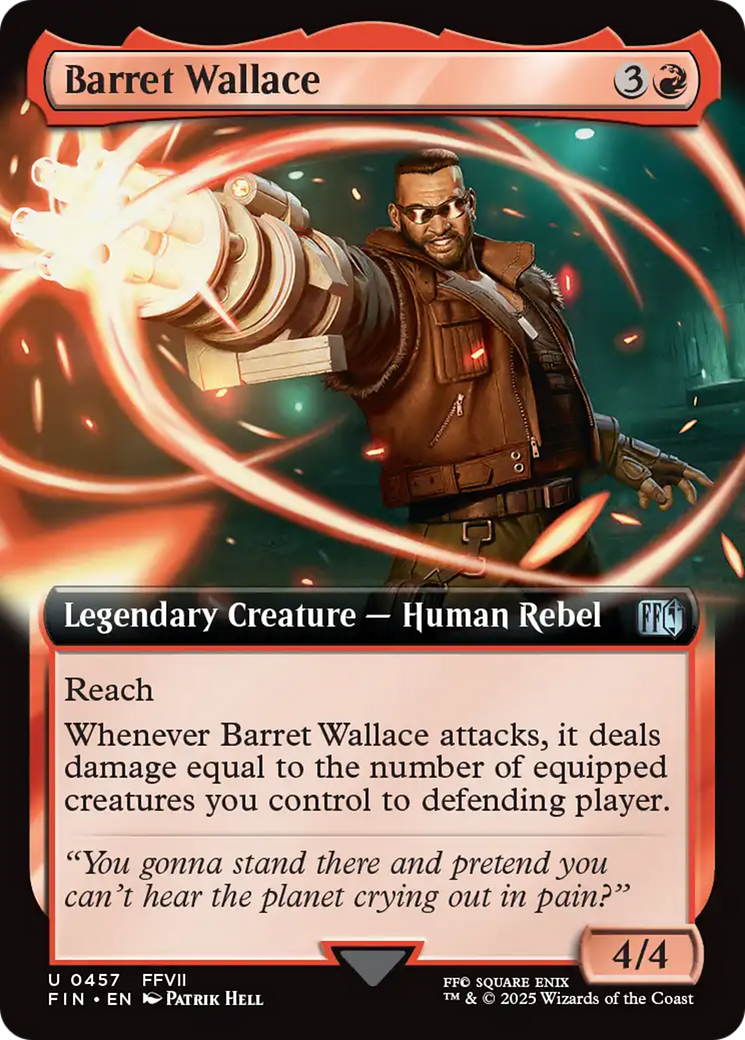 Barret Wallace (Extended Art) [FINAL FANTASY] | Good Games Adelaide SA