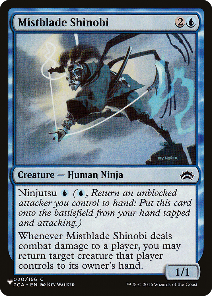 Mistblade Shinobi [The List Reprints] | Good Games Adelaide SA