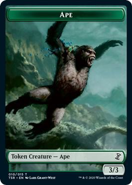 Ape Token 10 (Time Spiral: Remastered)  | Good Games Adelaide SA
