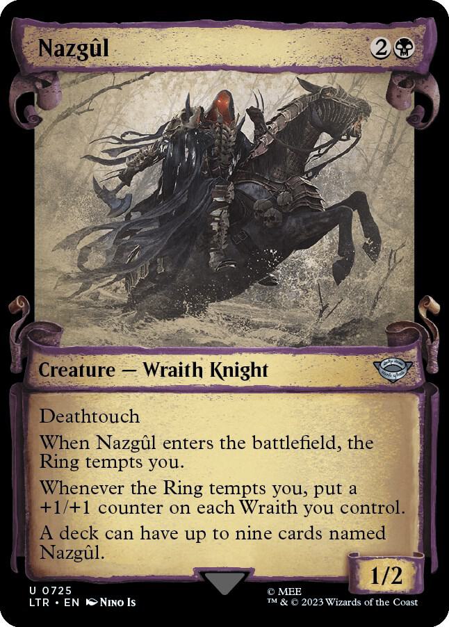 Nazgul 0725 Showcase Scrolls 725 (Universes Beyond: The Lord of the Rings: Tales of Middle-earth)  | Good Games Adelaide SA