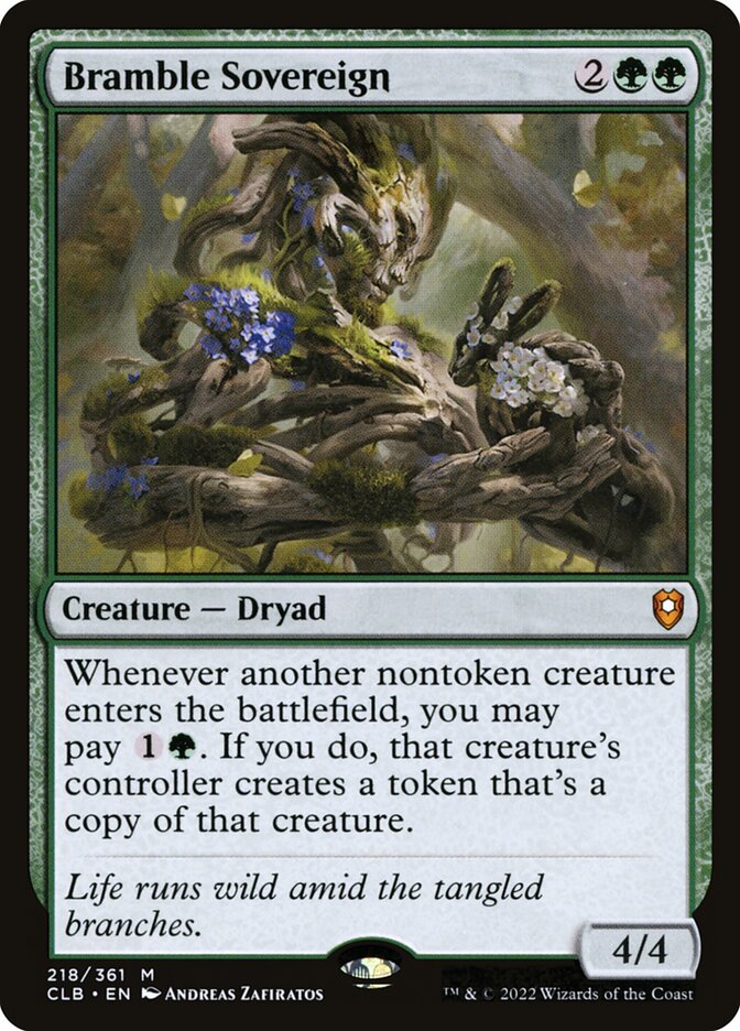 Bramble Sovereign 218 (Commander Legends: Battle for Baldur's Gate)  - Foil | Good Games Adelaide SA