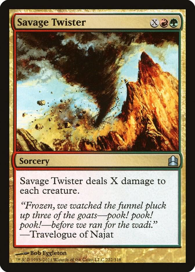 Savage Twister 222 (Commander)  | Good Games Adelaide SA