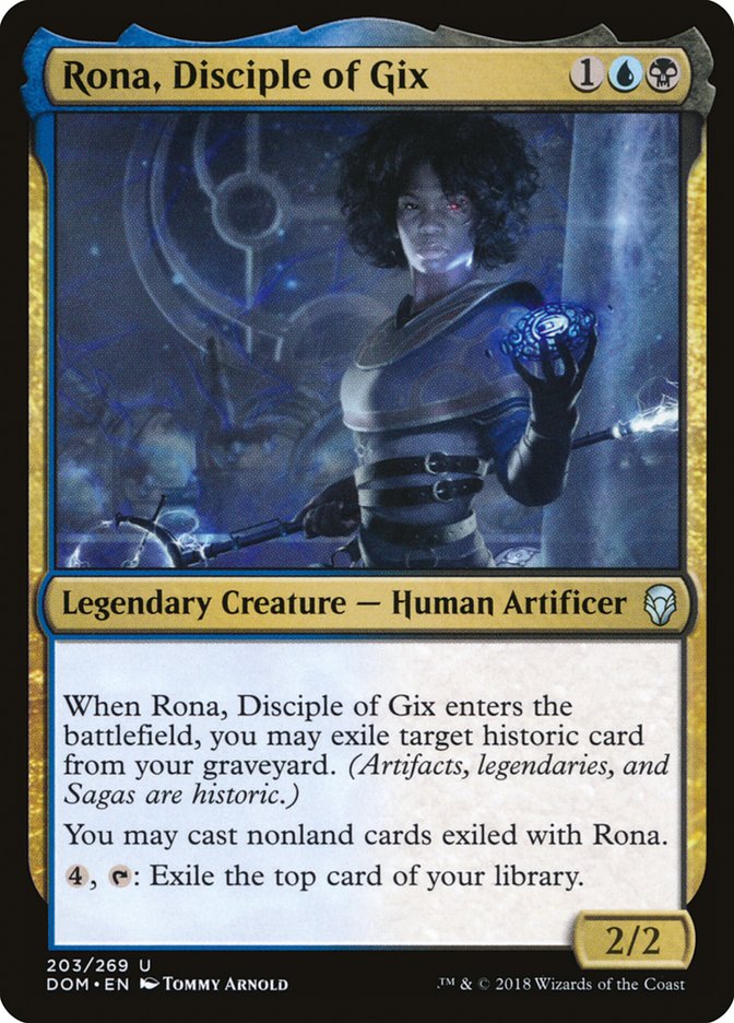Rona, Disciple of Gix [Dominaria] | Good Games Adelaide SA