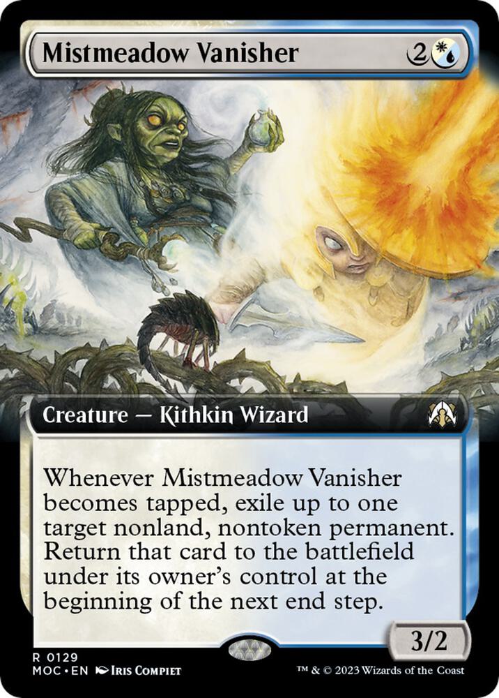 Mistmeadow Vanisher 129 (Commander: March of the Machine)  - Extended Art | Good Games Adelaide SA