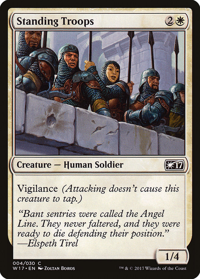 Standing Troops 4 (Welcome Deck 2017)  | Good Games Adelaide SA