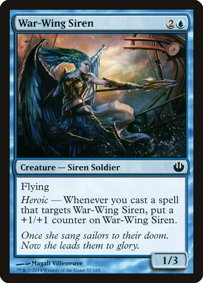 War-Wing Siren 57 (Journey Into Nyx)  - Foil | Good Games Adelaide SA