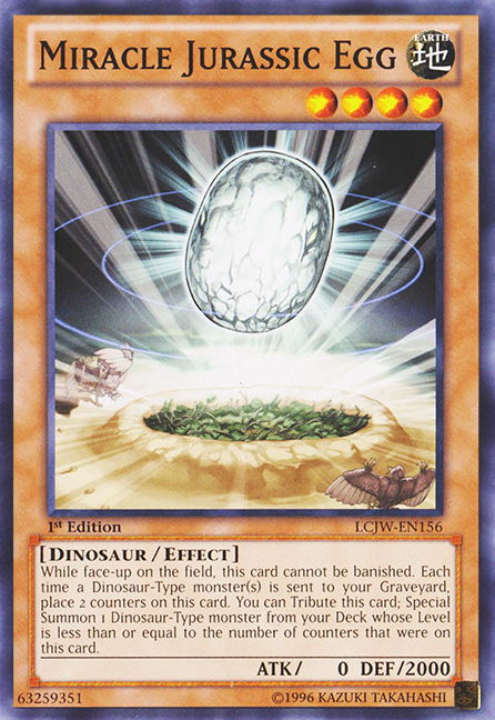 Miracle Jurassic Egg [LCJW-EN156] Common | Good Games Adelaide SA