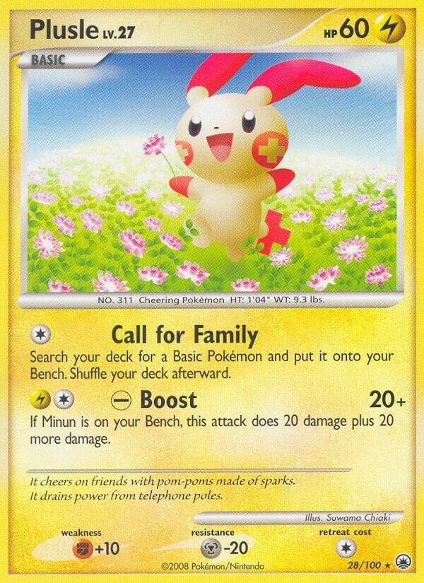 Plusle 28/100 (Majestic Dawn)  | Good Games Adelaide SA