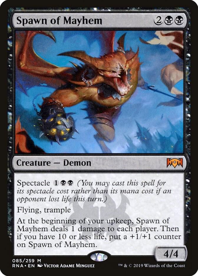 Spawn of Mayhem 85 (Ravnica Allegiance)  - Foil | Good Games Adelaide SA