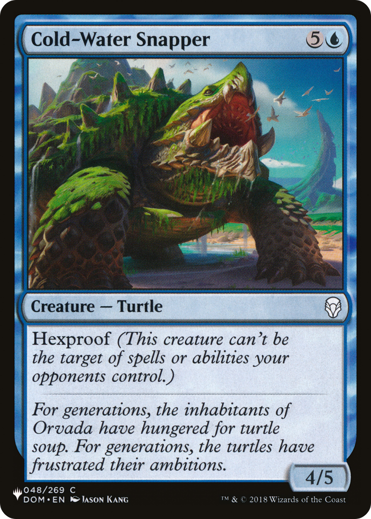 Cold-Water Snapper [The List Reprints] | Good Games Adelaide SA