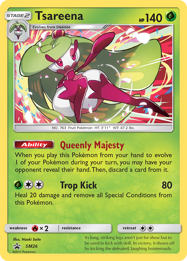 Tsareena (SM26) [Sun & Moon: Black Star Promos] | Good Games Adelaide SA