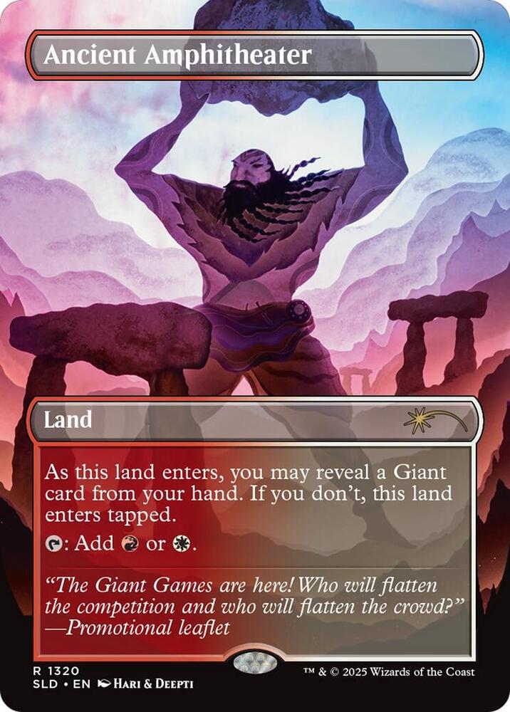 Ancient Amphitheater 1320 (Secret Lair Drop Series)  | Good Games Adelaide SA