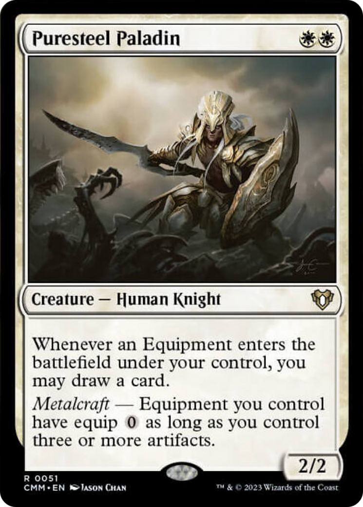 Puresteel Paladin [Commander Masters] | Good Games Adelaide SA