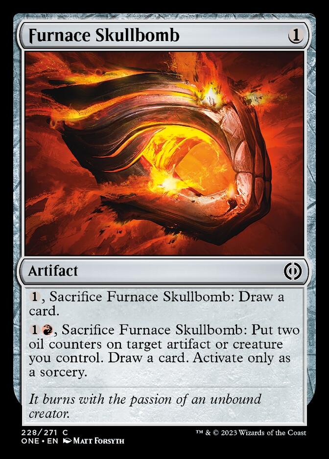 Furnace Skullbomb [Phyrexia: All Will Be One] | Good Games Adelaide SA