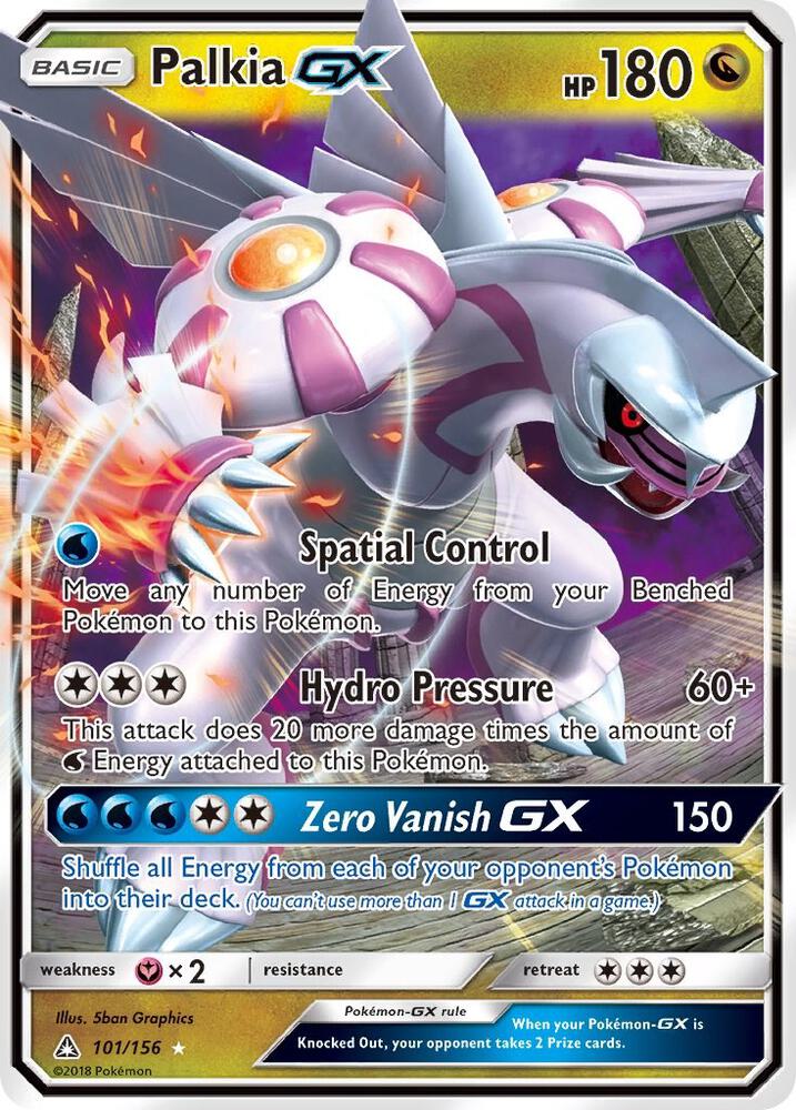 Palkia GX 101/156 (SM - Ultra Prism)  - Holofoil | Good Games Adelaide SA