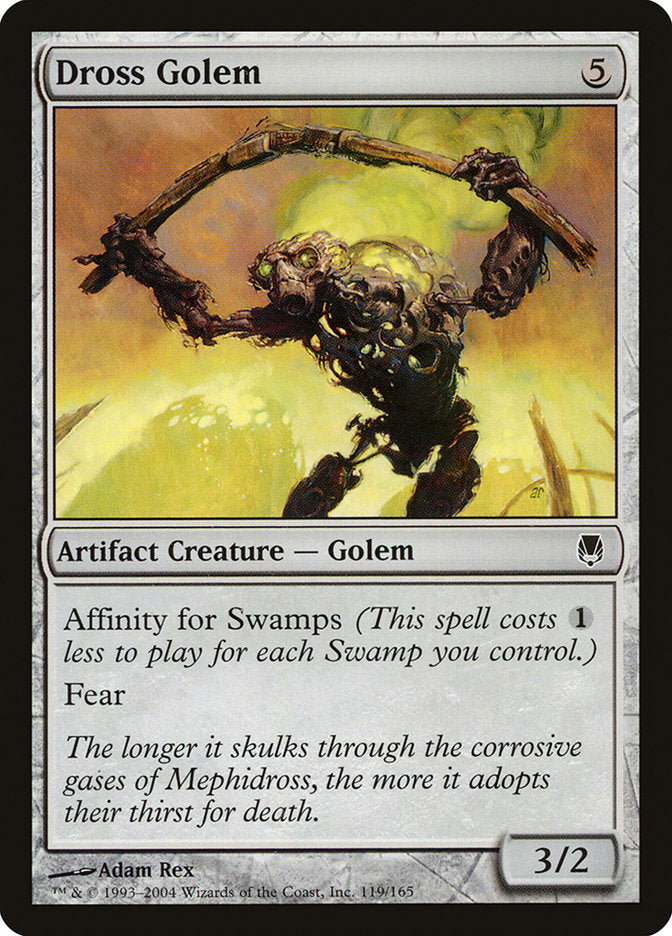 Dross Golem 119 (Darksteel)  | Good Games Adelaide SA
